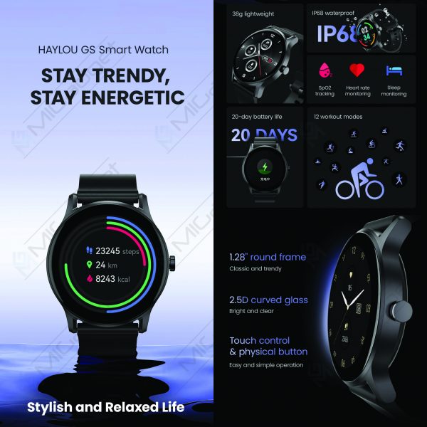 Haylou Gs Ls A Ls A Smartwatch Jam Tangan Mi Gadget Malang