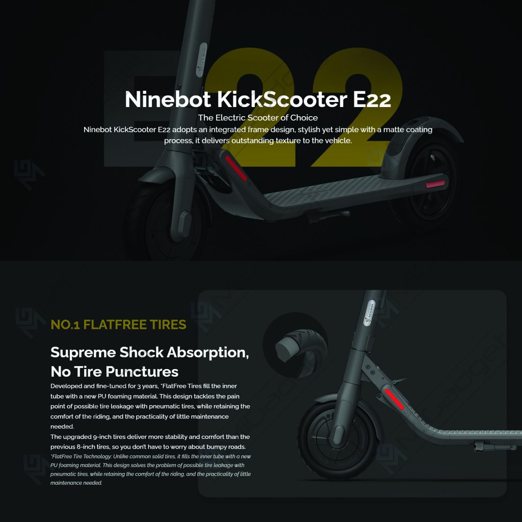 Segway Ninebot Kickscooter E E Skuter Elektrik Mi Gadget Malang