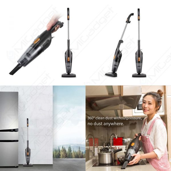 Xiaomi Deerma DX115C DX 115 C 2-in-1 Handheld Vacuum Cleaner – Mi Gadget  Malang