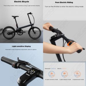 Xiaomi Qicycle EC1 EC 1 – Sepeda Elektrik Xiaomi bukan Himo – Mi Gadget ...