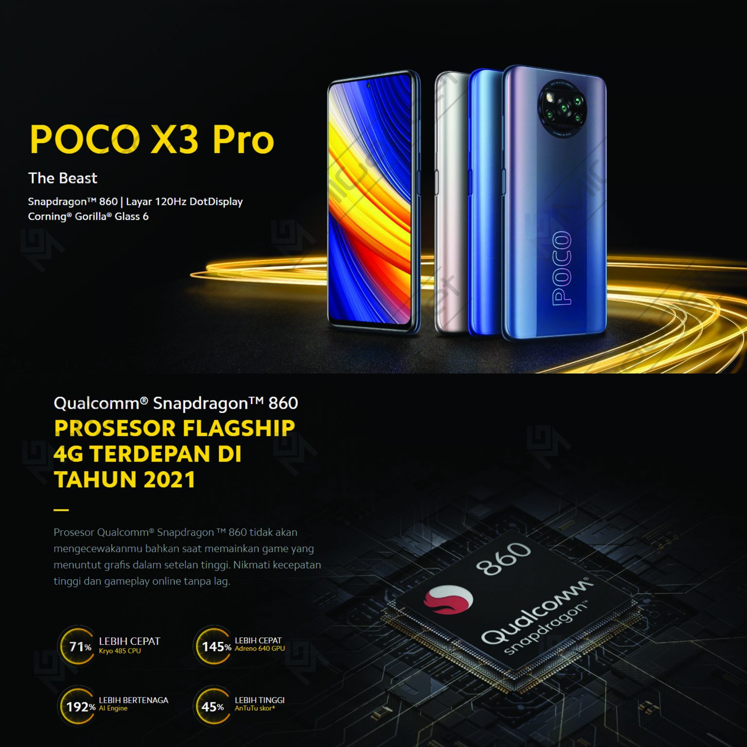 Poco x3 какой процессор