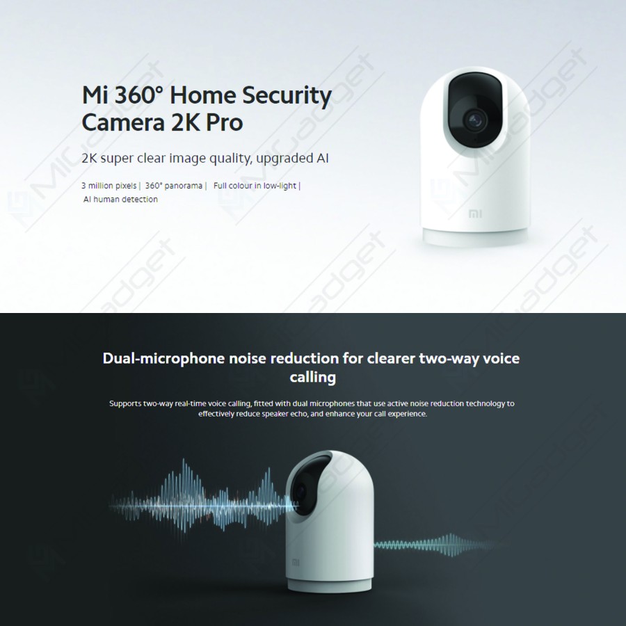 Cámara Xiaomi Mi Home Security 360° 2K Pro