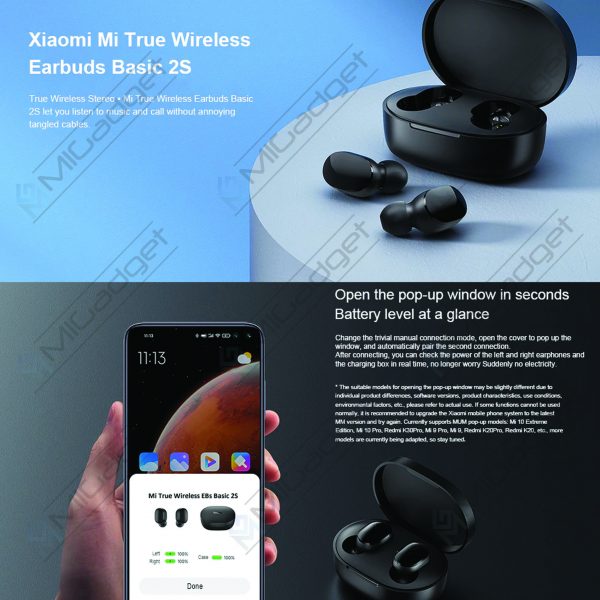 Xiaomi Mi True Wireless Earbud Basic 2s 