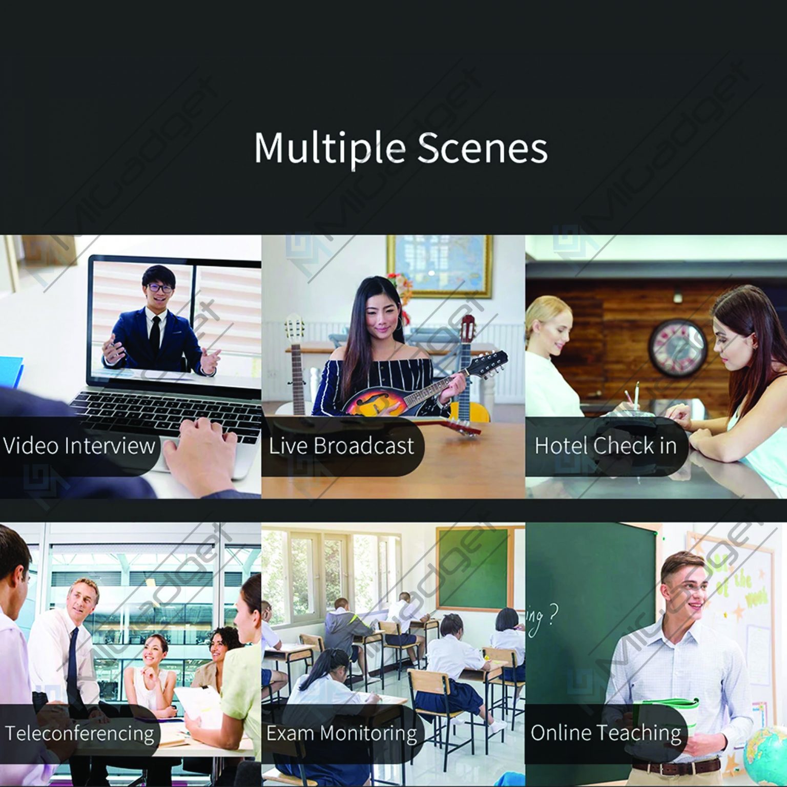 Xiaovv USB Webcam Web Camera 1080p - Mi Gadget Malang