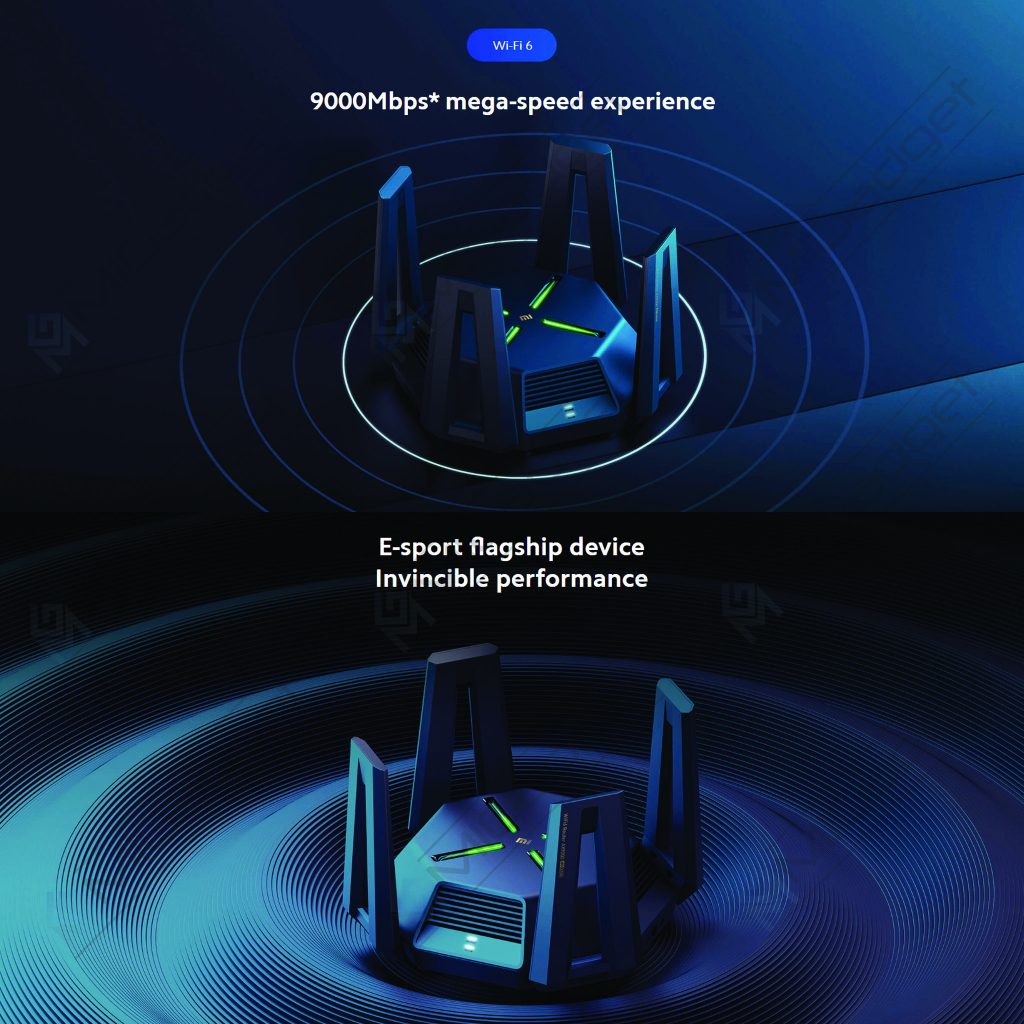 Xiaomi Mi Router AX9000 AX 9000 WiFi 6 Enchanced Tri Band USB 3.0 E ...
