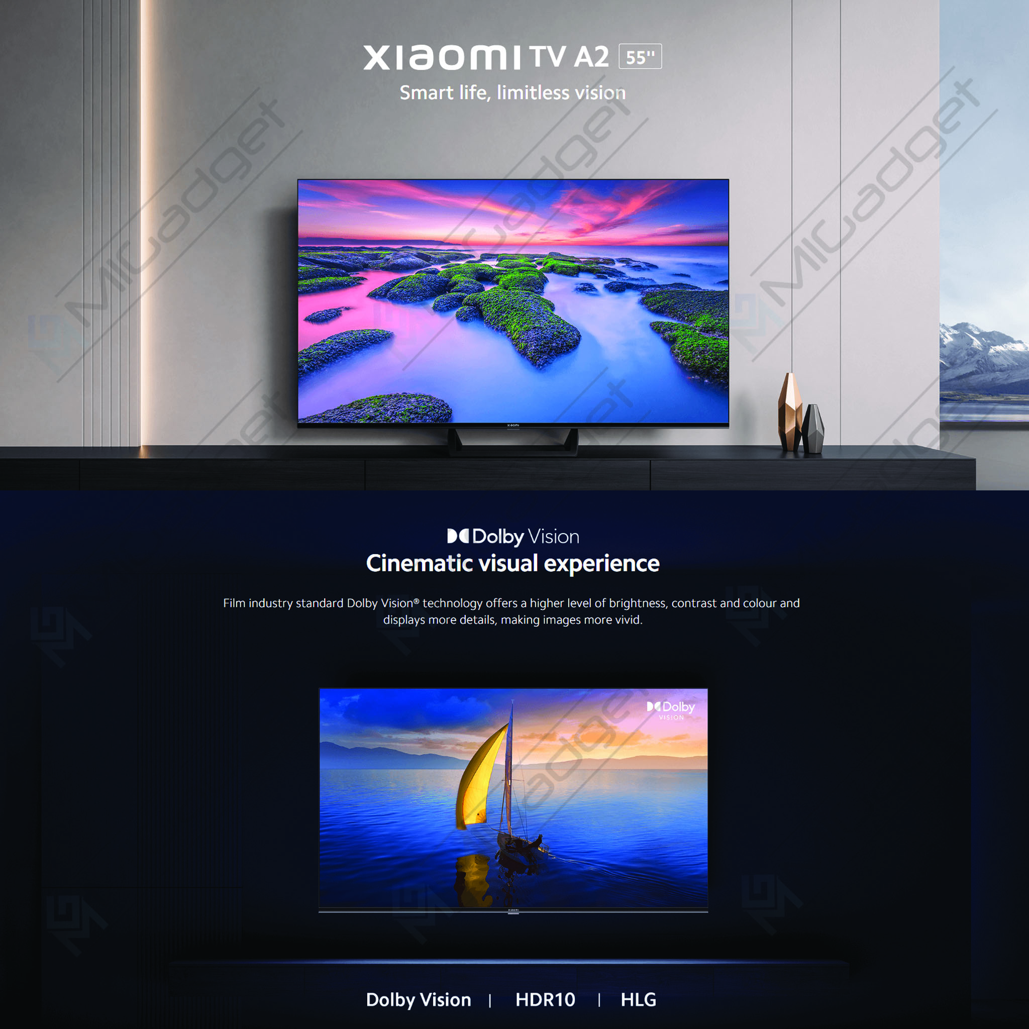 xiaomi-tv-a2-55 - Specifications - Xiaomi United Arab Emirates