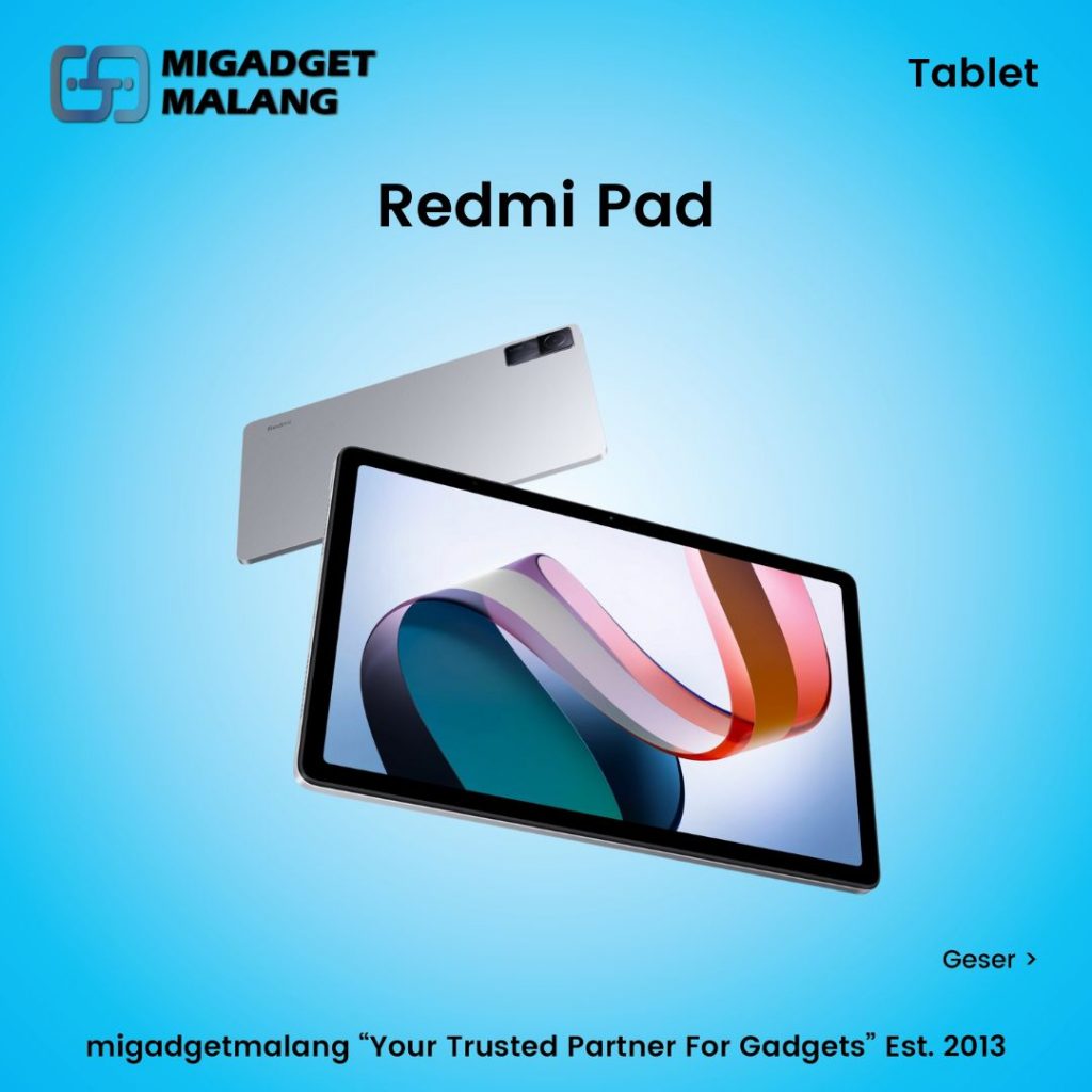 Tablet Tab Xiaomi Redmi Pad 2022 5 Pelajar 6/128 Garansi Resmi - Rp 3. ...