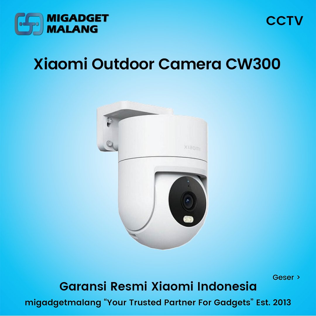 Xiaomi Outdoor Camera CW300 EU | Telecamera Di Sorveglianza Motorizzata Con Materiali Di Alta Qualità