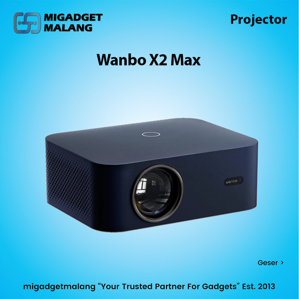 Wanbo X5 Pro LED Projector Proyektor Android TV 11 1100 ANSI Lumens ...