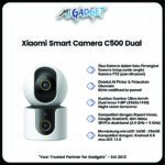 Xiaomi Smart Camera C500 Dual Kamera CCTV Dua Arah - Image 3