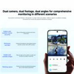 Xiaomi Outdoor Camera CW500 Dual Kamera CCTV Dua Arah Tahan Air IP66 Luar Ruangan - Image 8