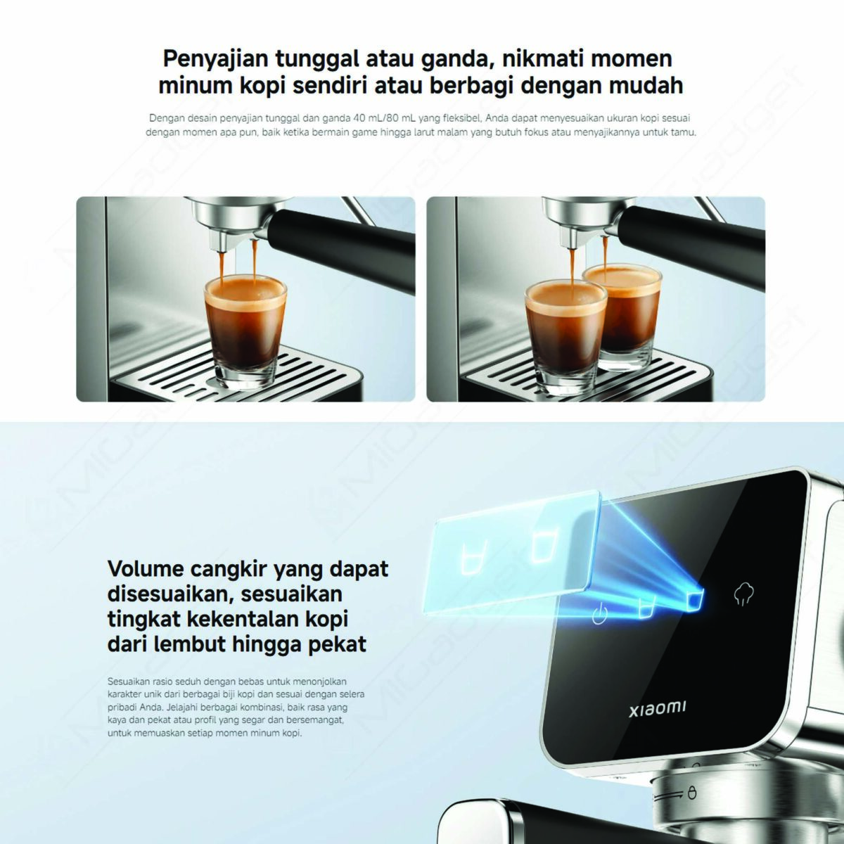 Xiaomi Semi Automatic Espresso Machine Mesin Kopi Espresso Semi Otomatis - Image 7