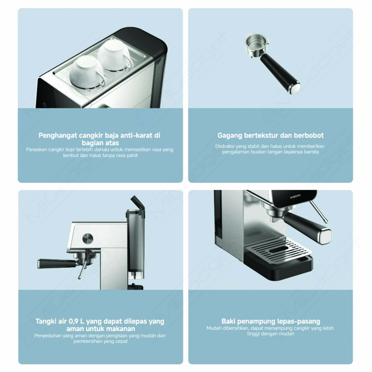 Xiaomi Semi Automatic Espresso Machine Mesin Kopi Espresso Semi Otomatis - Image 8