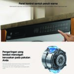 Xiaomi Mijia Front Load Washer Dryer 10.5kg Mesin Cuci Pintar Pengering Cepat Hemat Energi Anti Bakteri - Image 5
