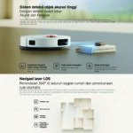 Xiaomi Robot Vacuum Cleaner X20 Pro Pembersih Lantai Otomatis Penghisap Debu Pengering Pel Pintar - Image 6