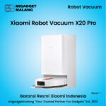 Xiaomi Robot Vacuum Cleaner X20 Pro Pembersih Lantai Otomatis Penghisap Debu Pengering Pel Pintar - Image 2