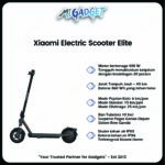 Xiaomi Electric Scooter Elite Skuter Lipat Listrik - Image 3