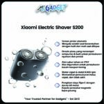 Xiaomi Electric Shaver S200 Alat Cukur Elektrik Pintar Portable Tahan Air IPX7 - Image 3