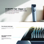 Xiaomi Hair Clipper 2 Alat Cukur Pemotong Rambut Portable Tahan Air IPX7 - Image 4