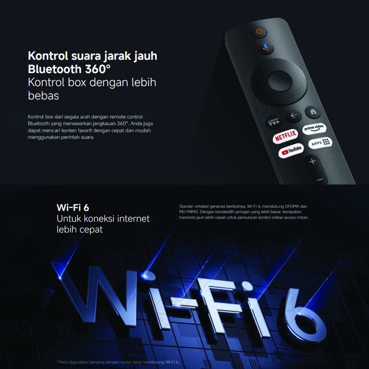Xiaomi TV Mi Box S 3rd Gen Streaming 4K UHD Android TV Google TV Dolby Vision Wi-Fi 6 - Image 8