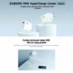 Xiaomi 90W Hypercharge Combo Type-A Charger Fast Charging Teknologi GaN Kabel USB 100cm - Image 4