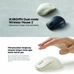 Xiaomi Dual-Mode Wireless Mouse 2 Bluetooth 1200 DPI 2.4GHz - Image 4