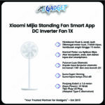 Xiaomi Mijia Standing Fan Smart App DC Inverter Fan 1X Kipas Angin Lantai Pintar - Image 3