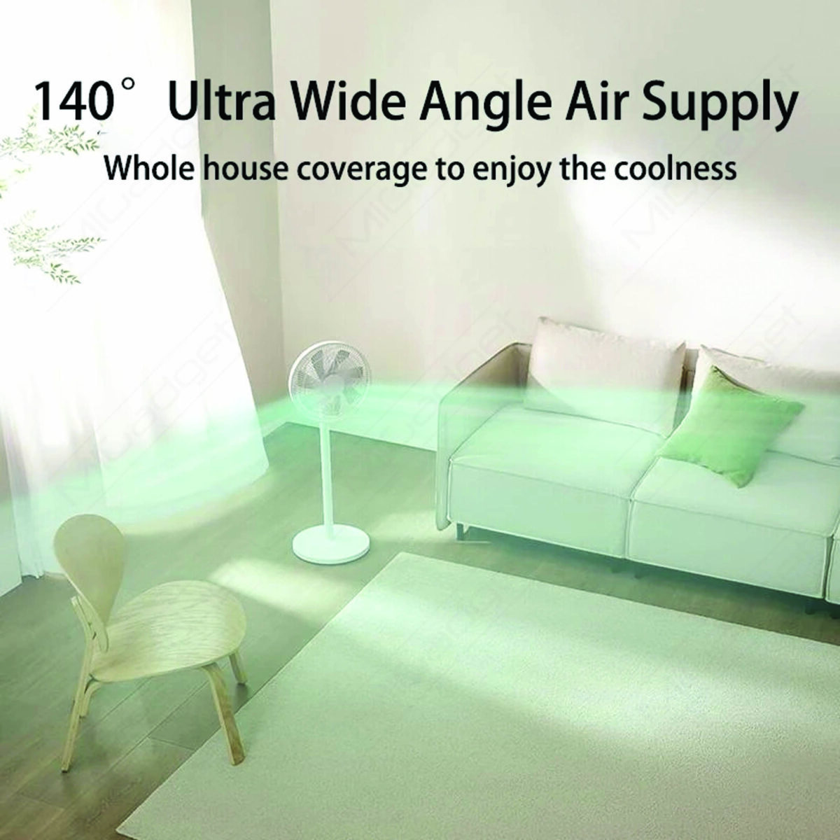 Xiaomi Mijia Standing Fan Smart App DC Inverter Fan 1X Kipas Angin Lantai Pintar - Image 6