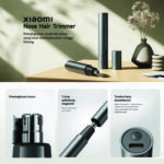 Xiaomi Nose Hair Trimmer Alat Cukur Bulu Hidung Pria Wanita Elektrik Waterproof IPX5 Type-C - Image 4