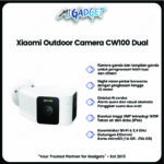 Xiaomi Outdoor Camera CW100 Dual Kamera CCTV Dual Lens 3MP AI Night Vision IP66 - Image 3