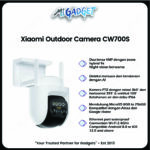 Xiaomi Outdoor Camera CW700S 2.5K Kamera CCTV Dual Lensa 4MP Night Vision Warna IP66 PTZ Deteksi AI - Image 3