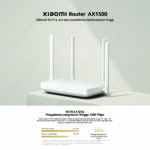 Xiaomi Router AX1500 Wi-Fi 6 Jaringan 1500 Mbps WiFi 6 Cepat Stabil Mesh Gigabit Wireless - Image 4