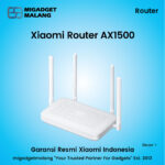Xiaomi Router AX1500 Wi-Fi 6 Jaringan 1500 Mbps WiFi 6 Cepat Stabil Mesh Gigabit Wireless - Image 2