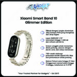 Xiaomi Smart Mi Band 10 Glimmer Edition Aluminium Alloy AMOLED Tahan 21 Hari 5 ATM - Image 3
