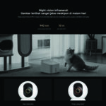 Xiaomi Smart Camera C701 4K UHD Kamera CCTV Keamanan Rumah Night Vision AI Tracking WiFi 6 - Image 5