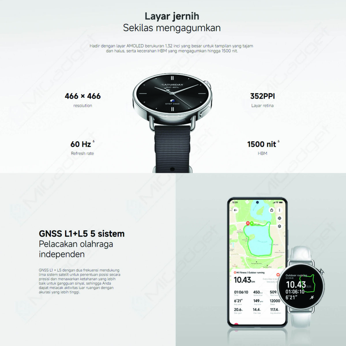 Xiaomi Watch S4 41mm Smartwatch AMOLED NFC Bluetooth Call GPS Tahan Air 5ATM - Image 6