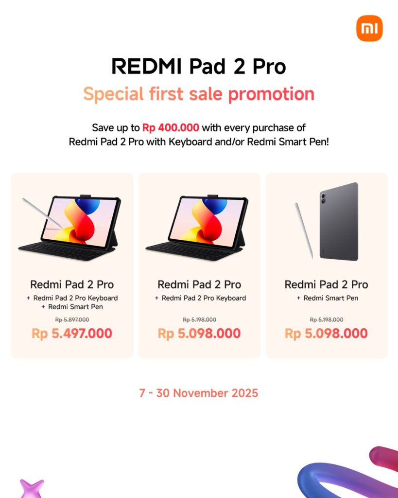 Promo Bundling Redmi Pad 2 Pro