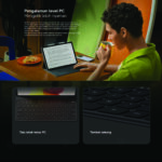 Keyboard Redmi Pad 2 Pro Multifungsi Keyboard Case Casing Baterai Awet - Image 4