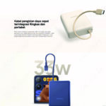 Xiaomi 33W Power Bank 10000mAh Integrated Cable Powerbank Fast Charging dengan Kabel USB-C - Image 5
