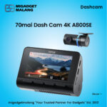 70mai Dash Cam 4K A800SE Dual Camera HDR GPS ADAS Parking Mode Night Vision - Image 2