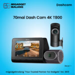 70mai Dash Cam 4K T800 Triple View Kamera Dashcam Dual 4K Depan Belakang Interior Sony STARVIS 2 GPS Parking WiFi 6 - Image 2