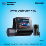 70mai Dash Cam A410 2.5K HDR GPS Dual Kamera Mobil Depan Belakang - Image 2