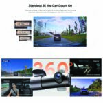 70mai Dash Cam M310 Plus 3K Kamera Mobil 3K WiFi Voice Control Night Vision WDR Parking Mode - Image 5