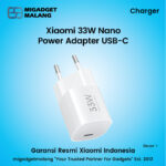 Xiaomi 33W Nano Power Adapter USB-C Charger GaN Fast Charging - Image 2