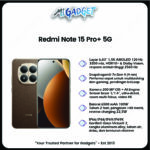 Redmi Note 15 Pro+ 5G Pro Plus 5G 200MP AMOLED 1.5K 120Hz 6500mAh 100W IP69 - Image 3