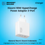 Xiaomi 90W HyperCharge Power Adapter 3-Port Charger 3 Port USB-C USB-A Fast Charging - Image 2