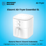 Xiaomi Air Fryer Essential 6L 1550W Kapasitas Besar Low Watt Tanpa Minyak Anti Lengket - Image 2