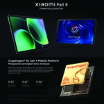 Xiaomi Pad 8 8/256 Tablet 11,2 Inch 3.2K 144Hz 9200mAh Fast Charging 45W - Image 4