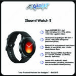 Xiaomi Watch 5 Smartwatch AMOLED 1.54" Sapphire Wear OS GPS NFC Baterai 6 Hari - Image 3