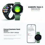 Xiaomi Watch 5 Smartwatch AMOLED 1.54" Sapphire Wear OS GPS NFC Baterai 6 Hari - Image 4